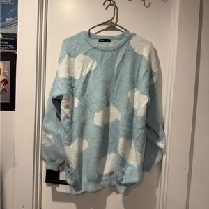 SHEIN Soft Blue Sweater